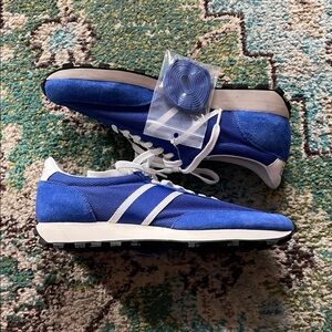 Royal Blue Polo Waffle Runner Sneaker Papas!